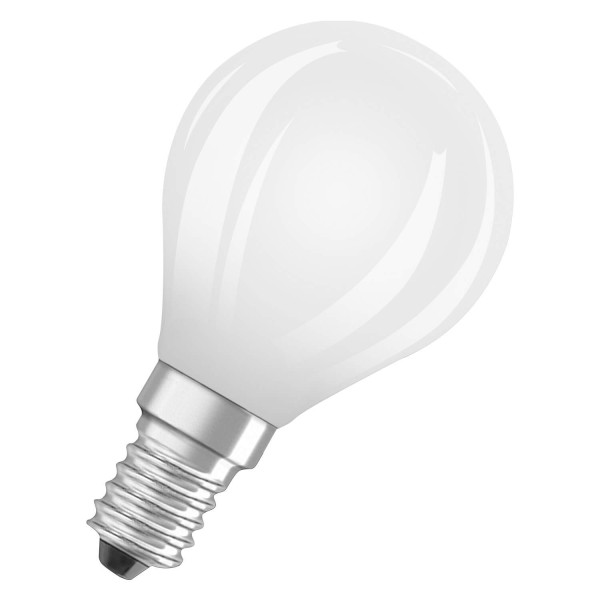 OSRAM LED Lampe CLASSIC P höchste Energieeffizienzklasse A 3.8W 840 Frosted E14 Neutralweiss 4099854255854