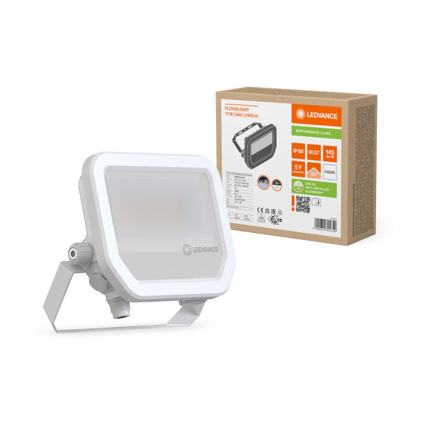 LEDVANCE LED Fluter Floodlight 17W 4000K symmetrisch 100 weiss 4099854305849