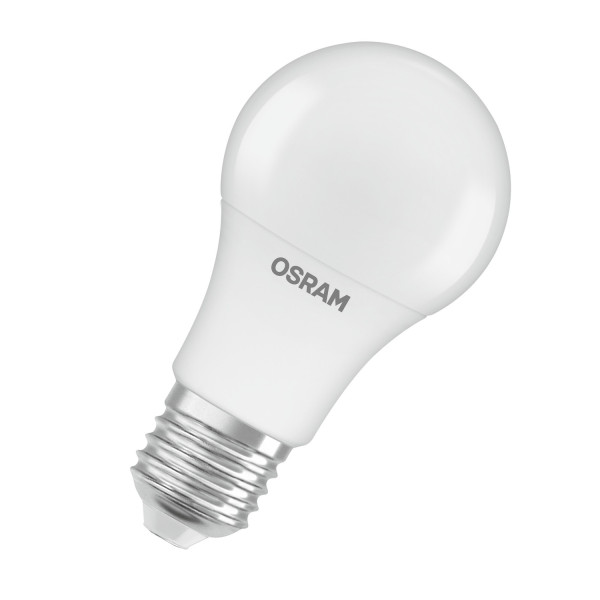 OSRAM LED Leuchtmittel LED PCR LAMPS WITH CLASSIC A 8.5W 827 Frosted E27 Warm weiß 4099854340338