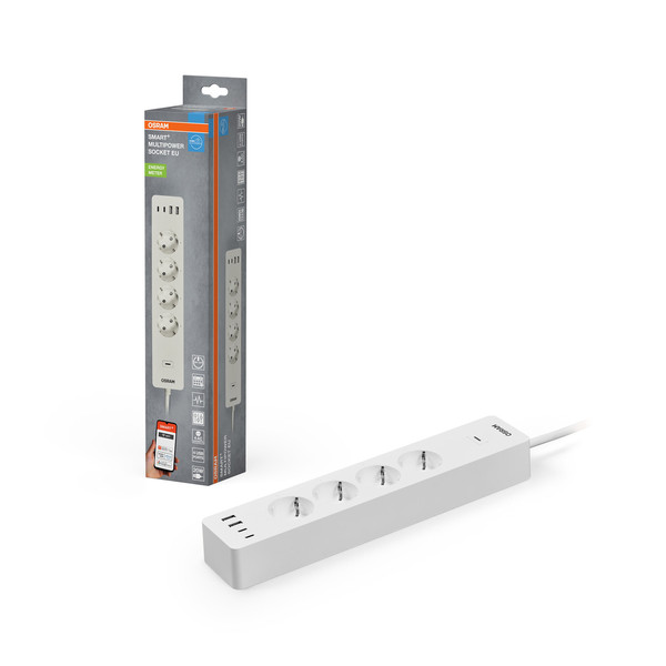 OSRAM Zubehör SMART+ WIFI MULTIPOWER SOCKET EU EU White 4099854418198