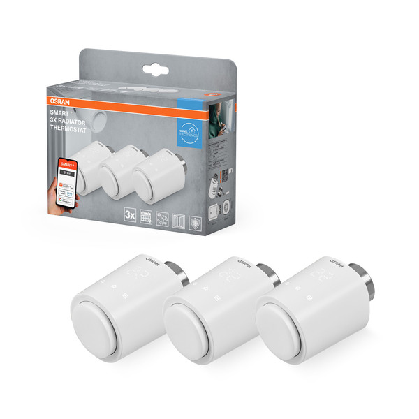OSRAM Zubehör SMART+ RADIATOR THERMOSTAT White Triple Pack 4099854418945