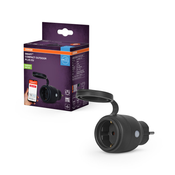 OSRAM Aussenleuchte SMART+ compact outdoor plug with Zigbee technology EU 4099854419317