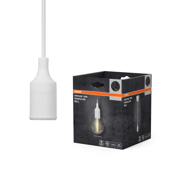 OSRAM Pendelleuchte Vintage 1906 PenduLum Bell White 4099854419379