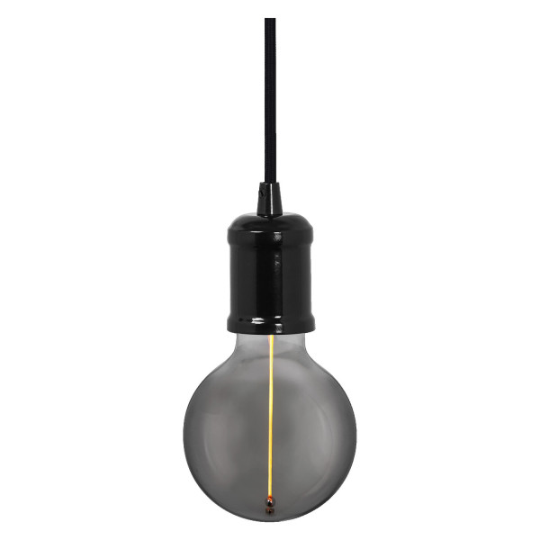 OSRAM Pendelleuchte Vintage 1906 PenduLum Bobbin Black Matt 4099854419416