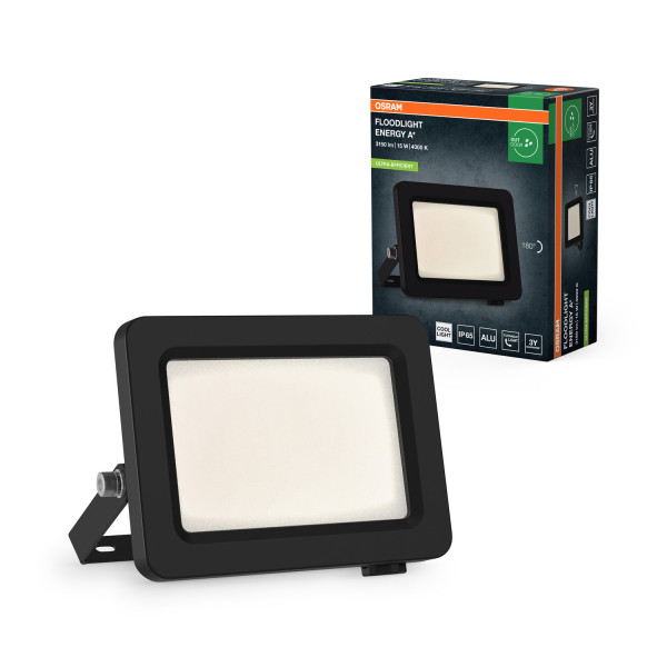 OSRAM LED Aussen-Strahler FLOODLIGHTS ENERGY EFFICIENCY 15W 840 Dark Grey​ Neutralweiss 4099854429514
