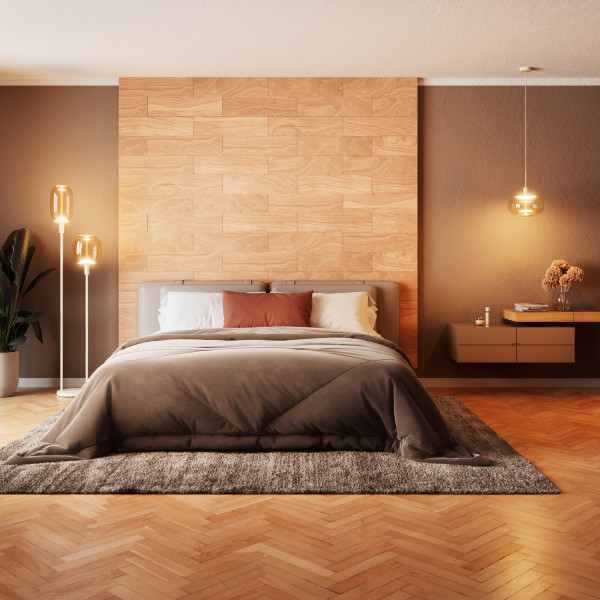 OSRAM Stehleuchte Decor Stick Floor Beige 2XE27 4099854440328