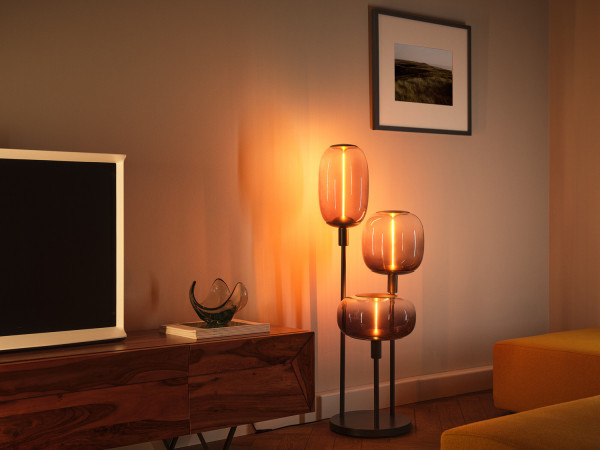 OSRAM Stehleuchte Decor Stick Floor Dark Grey 3XE27 4099854440366
