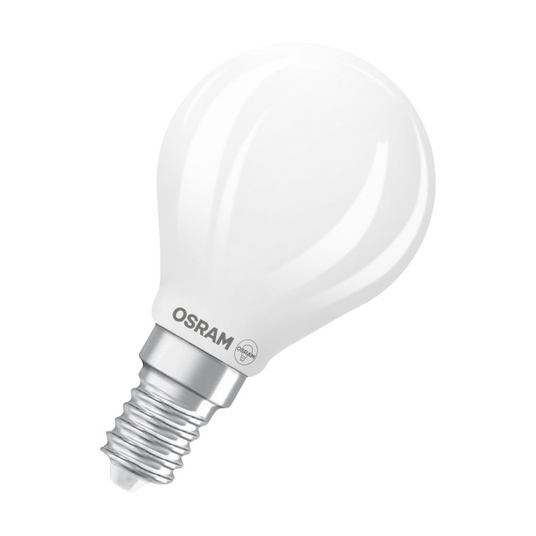 OSRAM LED Leuchtmittel LED Retrofit CLASSIC P DIM 1.8W 827 Frosted E14 Dimmbar Warm weiß 4099854443916