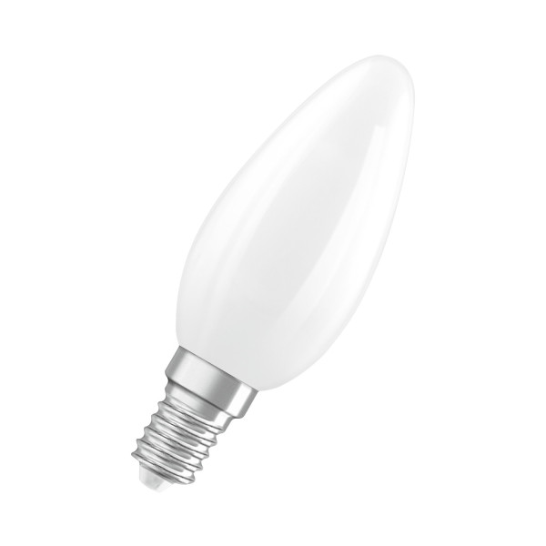 OSRAM LED Leuchtmittel LED Retrofit CLASSIC B DIM 3.4W 827 Frosted E14 Dimmbar Warm weiß 4099854445736