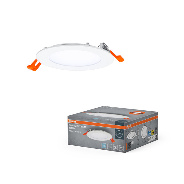 OSRAM LED Einbauleuchte LED SPOT AND DOWNLIGHT RECESS SLIM 120mm 8W 6500K Kaltweiss 4099854445774