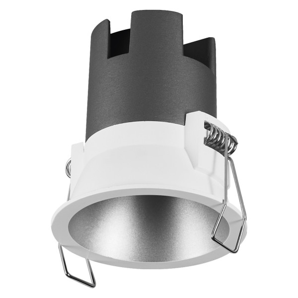 OSRAM LED Deckenleuchte LED SPOT RECESS TWIST PRO 70mm 5W 4000K White Silver Neutralweiss 4099854446498