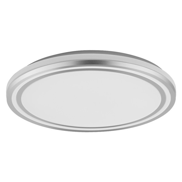 OSRAM LED Decken-Wandleuchte Orbis Helman 390MM 24W 830 White and Silver Warm weiß 4099854448089