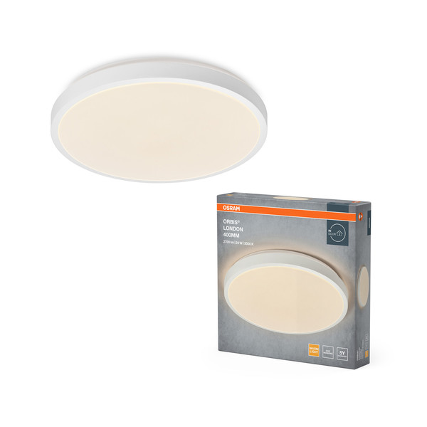 OSRAM LED Deckenleuchte ORBIS LONDON 400 mm 24W  830 WT Warm weiß 4099854448416