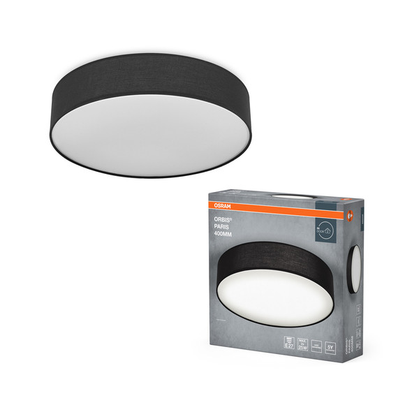 OSRAM Deckenleuchte ORBIS PARIS 400 mm 2XE27 BK 4099854449468