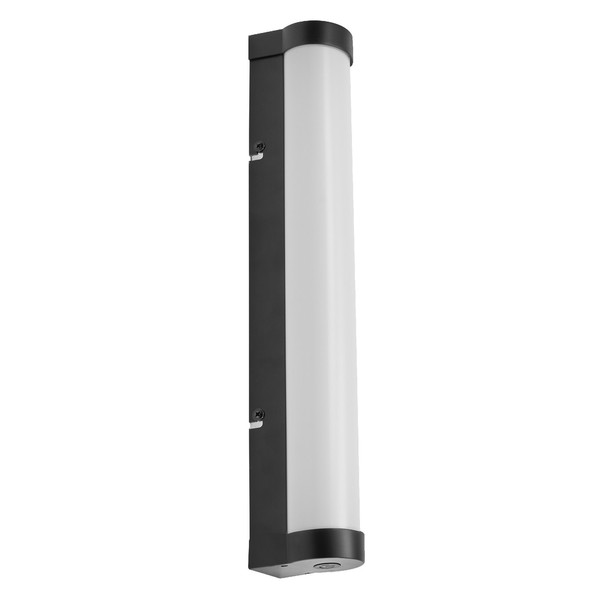 OSRAM LED Deckenleuchte Obris Tube Frost Glass 40CM Click CCT DIM IP44  Black Dimmbar Warm weiß,Kalt weiß 4099854450563