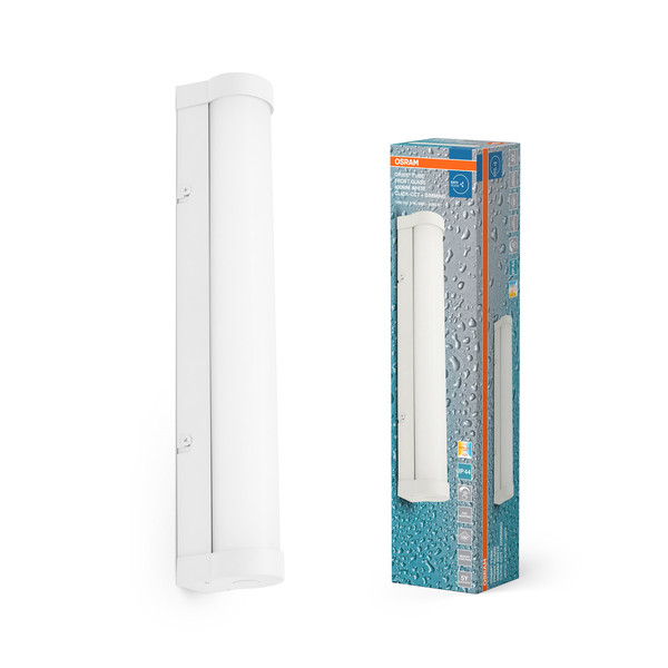 OSRAM LED Deckenleuchte Obris Tube Frost Glass 40CM Click CCT DIM IP44  White Dimmbar Warm weiß,Kalt weiß 4099854450600