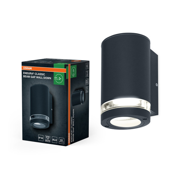 OSRAM Aussen-Wandleuchte ENDURA BEAM Gap Wall Down GU10 4099854451928