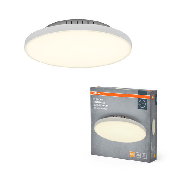 OSRAM LED Deckenleuchte PLANON™ Frameless Round 300mm 20W 830 White Warm weiß 4099854452635