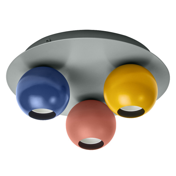 OSRAM Deckenleuchte Decor Bubble Ceiling 3XE27 Multicolor 4099854452949