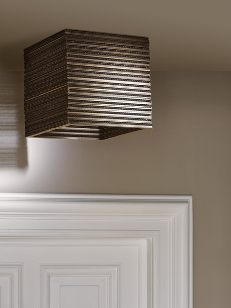 OSRAM Deckenleuchte Decor Cardboard Square Ceiling E27 Brown 4099854453281