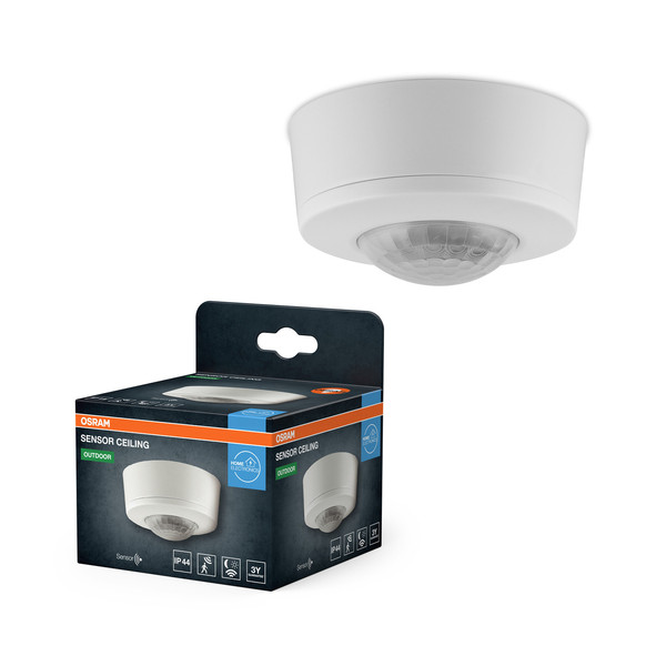 OSRAM Aussen-Wandleuchte SENSOR CEILING IP44 360DEG IP44 WT 4099854454035