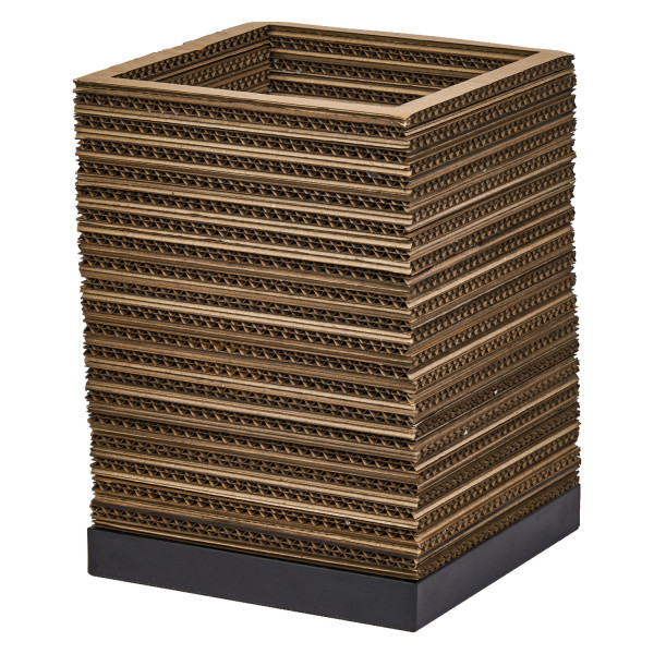 OSRAM Tischleuchte Decor Cardboard Square Table E27 Brown 4099854454059