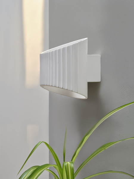 OSRAM Wandleuchte Decor Plaster Band Wall 345 1XE27 White 4099854454400