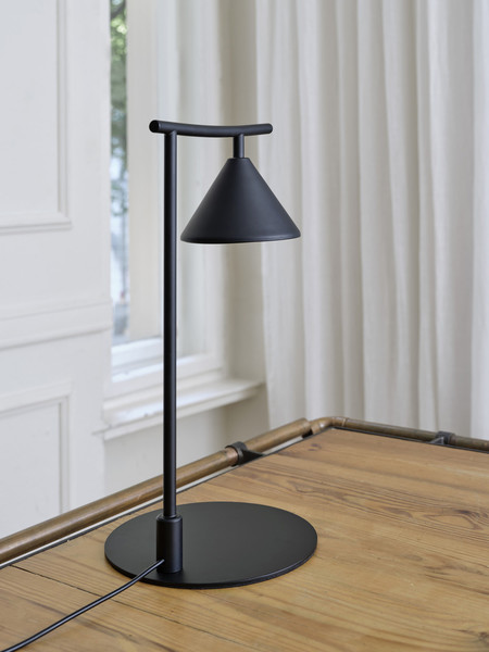 OSRAM LED Tischleuchte Decor Fuji Table 5W 930 Black Warm weiß 4099854454585