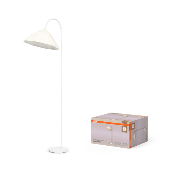 OSRAM Stehleuchte Decor Lotus Leaf Floor E27 DIM White Dimmbar 4099854454769