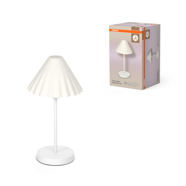 OSRAM Tischleuchte Decor Pulp Table E14 DIM White Dimmbar 4099854454929