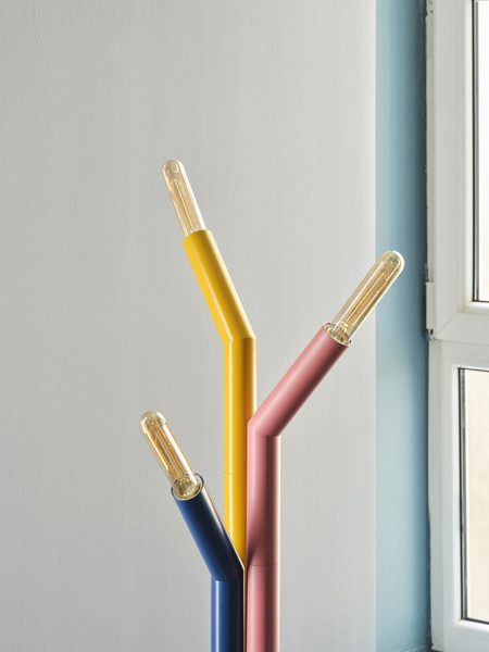 OSRAM Stehleuchte Decor Straw Floor 3XE27 Multicolor 4099854454981