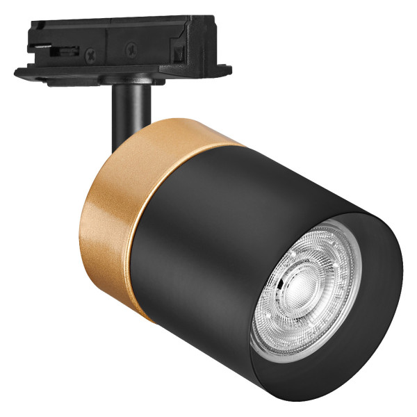 OSRAM Schienensystem TRACKLIGHT SPOT CYLINDER GOLD GU10 Black 4099854455322