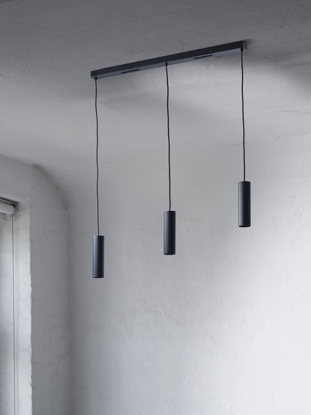 OSRAM LED Pendelleuchte Decor Drums Pendant 3XGU10 2XLED Black 4099854459283