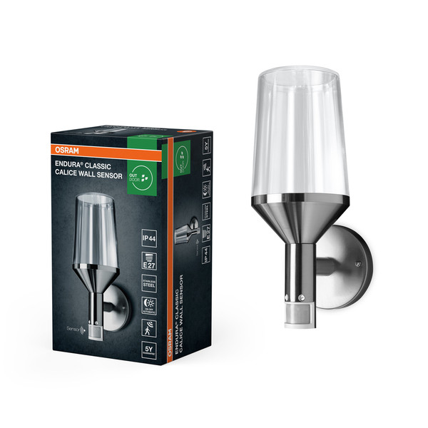 OSRAM Aussenleuchte ENDURA CLASSIC CALICE Wall Sensor E27 4099854460852