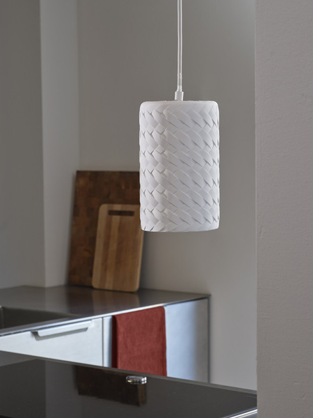OSRAM Pendelleuchte Decor Plaster Tube Pendant E27 White 4099854460951