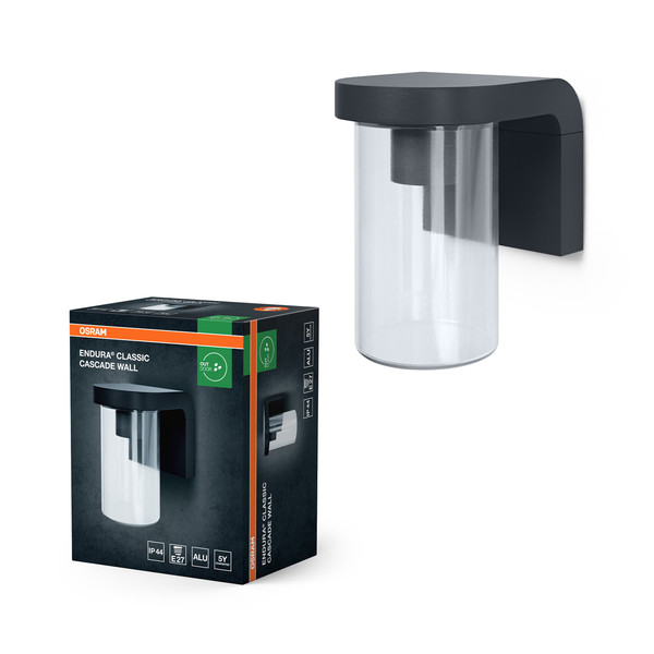 OSRAM Aussen-Wandleuchte ENDURA CLASSIC CASCADE Wall E27 Clear 4099854461200