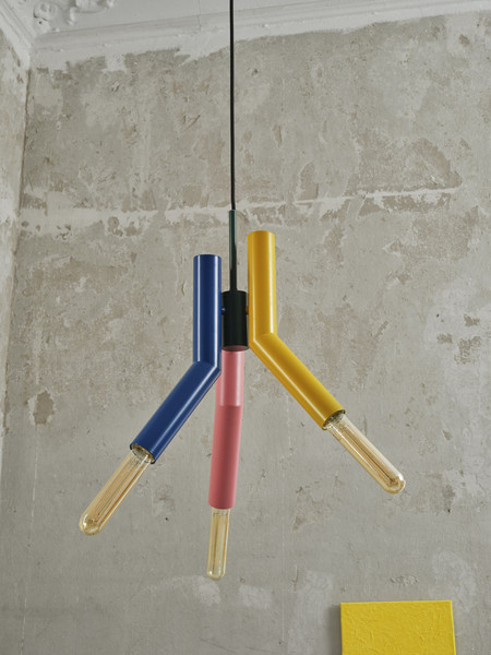 OSRAM Pendelleuchte Decor Straw Pendant 3XE27 Multicolor 4099854461552