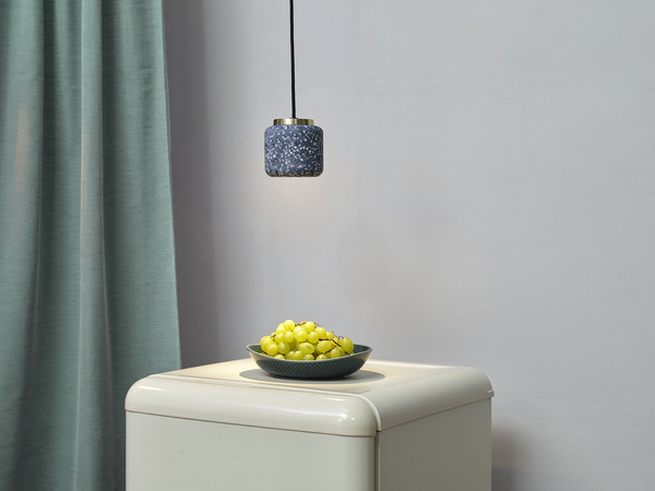 OSRAM Pendelleuchte Decor Terazzo Ball Pendant 1XGU10 Blue 4099854461637