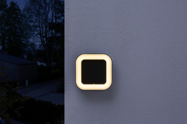 OSRAM LED Aussen-Deckenleuchte ENDURA STYLE SQUARE 13.5W Dark Gray Warm weiß 4099854461958