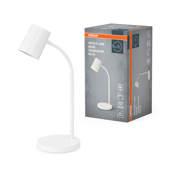 OSRAM Tischleuchte Office Line Desk Trapezium GU10 White 4099854464355