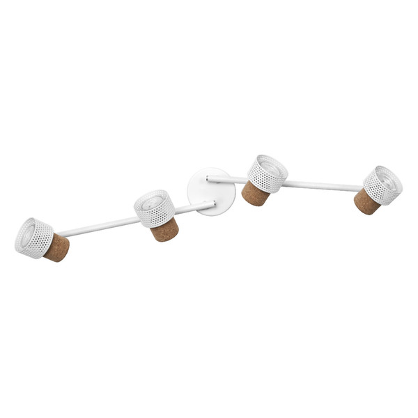 OSRAM LED Deckenleuchte DECOR SPOT CORK WHITE 4x3.4W 927 DIM Dimmbar Warm weiß 4099854470851