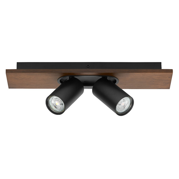OSRAM LED Deckenleuchte DECOR SPOT MERCURY BLACK 2x3.4W 927 DIM Dimmbar Warm weiß 4099854471094