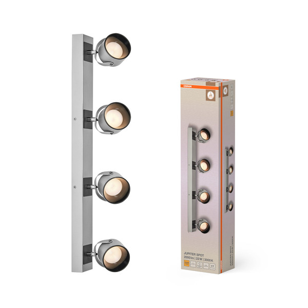 OSRAM LED Deckenleuchte DECOR SPOT JUPITER 4 Spot Warm weiß 4099854471490
