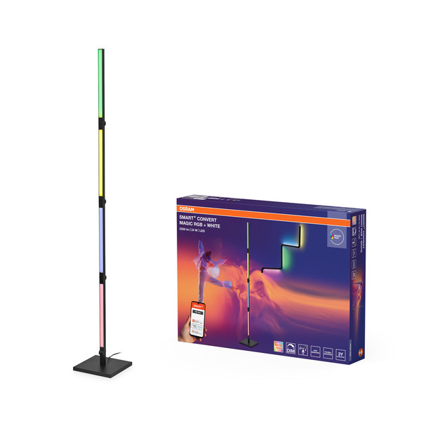 OSRAM LED Wandleuchte SMART+ WIFI CONVERTIBLE FLOOR LUMINAIRE Magic RGBW Dimmbar RGBWW 4099854471698