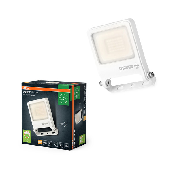 OSRAM LED Aussenleuchte ENDURA Flood Warm White PCR Warm weiß 4099854486425