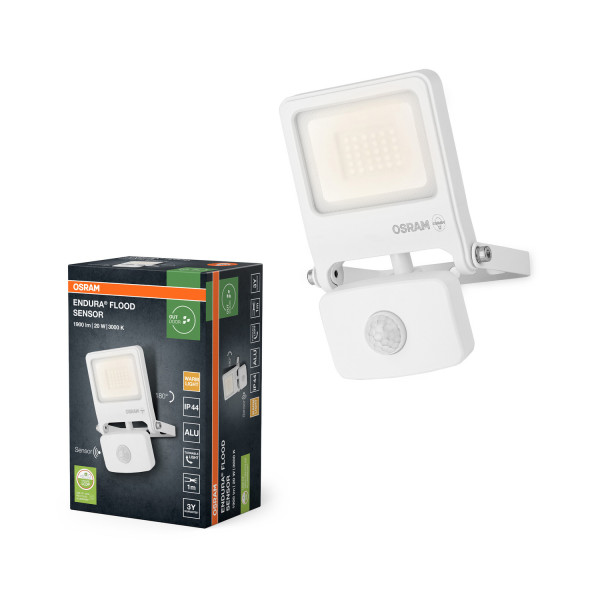 OSRAM LED Fluter ENDURA Flood Sensor Warm White PCR Warm weiß 4099854487194