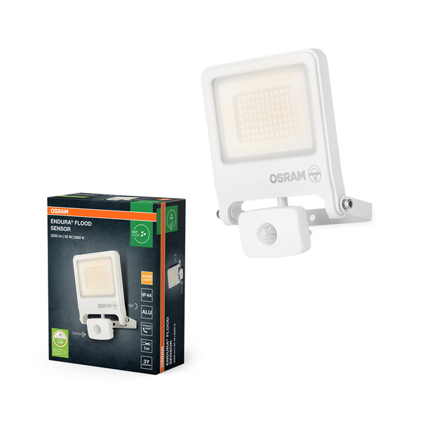 OSRAM LED Fluter ENDURA Flood Sensor Warm White PCR Warm weiß 4099854487309