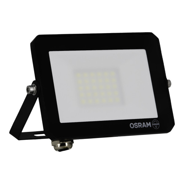 OSRAM LED Aussenleuchte FLOODLIGHT LUX 20W 830 BLACK Warm weiß 4099854489488
