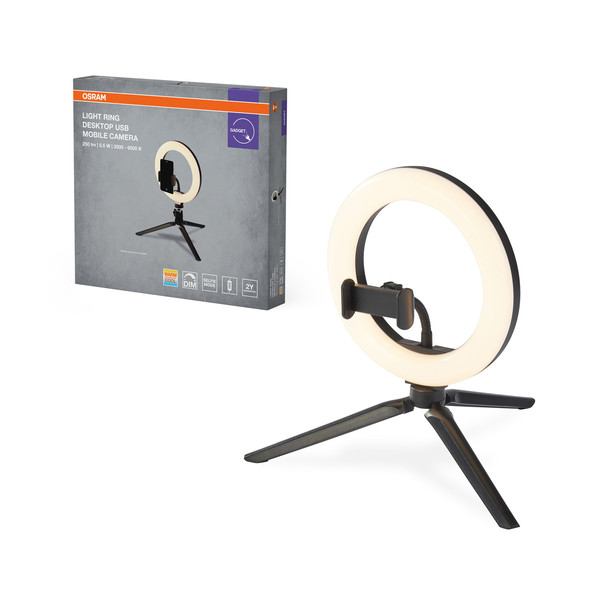 OSRAM LED Zubehör LINEAR LED MOBILE RING Desktop Dimmbar Warm weiß,Kalt weiß 4099854497612