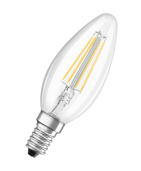 OSRAM LED Leuchtmittel LED Retrofit CLASSIC B 5.9W 865 Clear E14 Kaltweiss 4099854514814